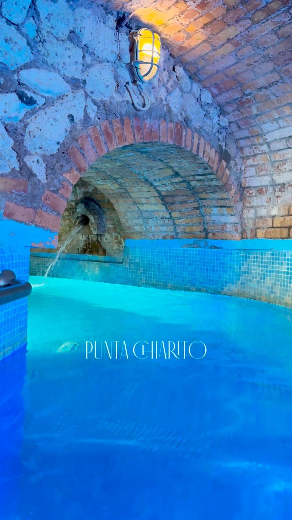 Resort's Volcanic Grotto Pool Offers Surreal Experience