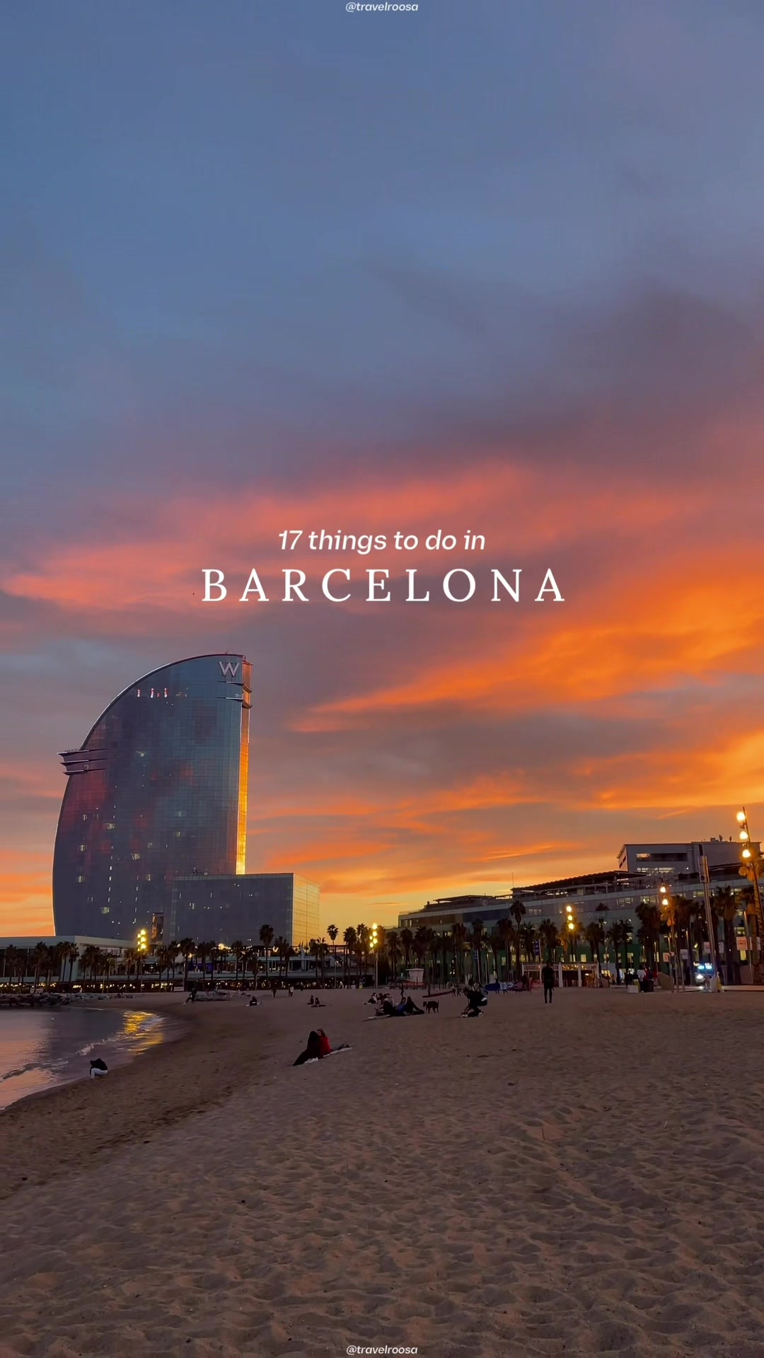 Barcelona Attractions And Food Spots