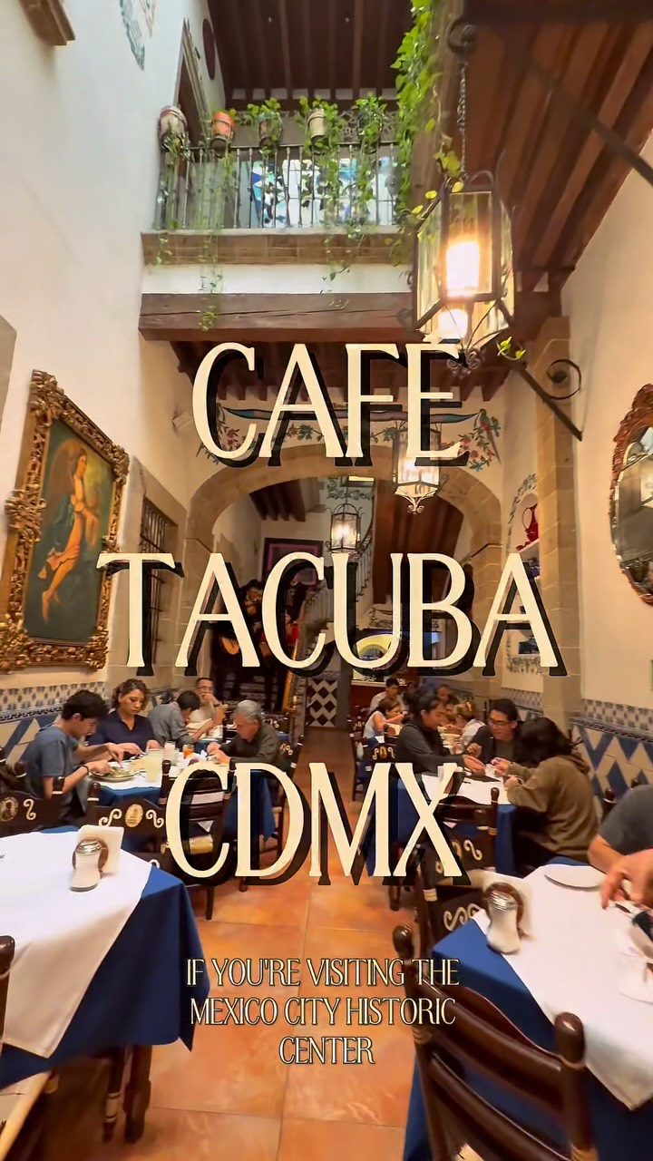 Historic Mexico City Café Serves Delicious Food