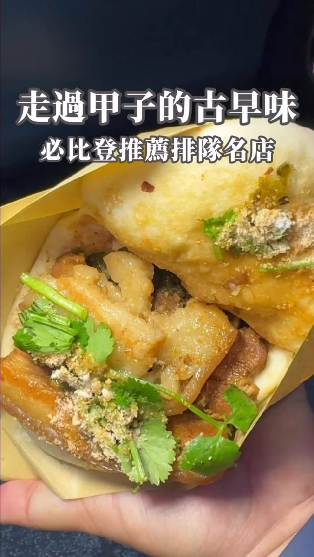 Taipei Night Market Delicacies and Traditional Gua Bao