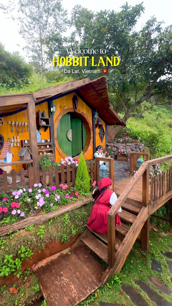 Little Hobbiton Village in Da Lat, Vietnam