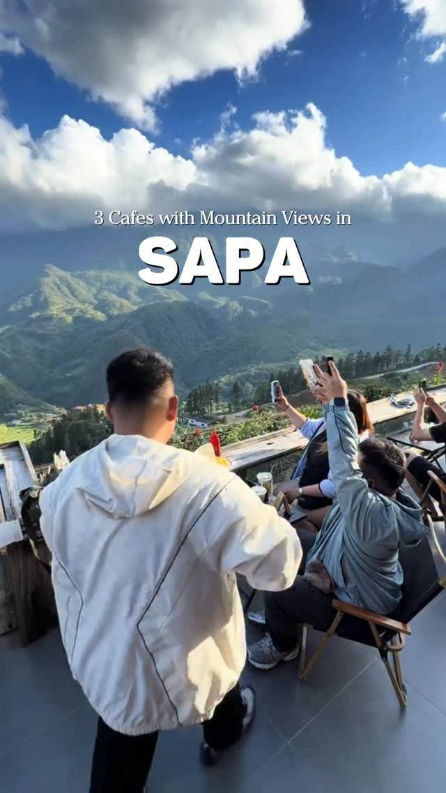 Sapa Cafes Offer Stunning Mountain Vistas