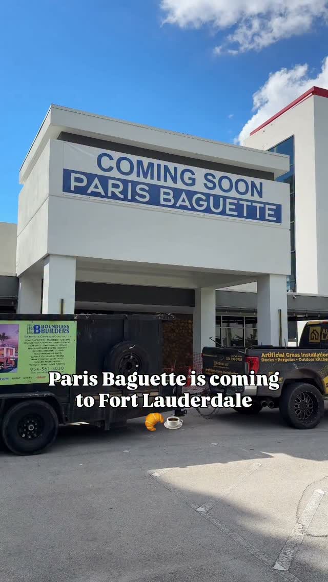 Paris Baguette Opens Soon In Fort Lauderdale