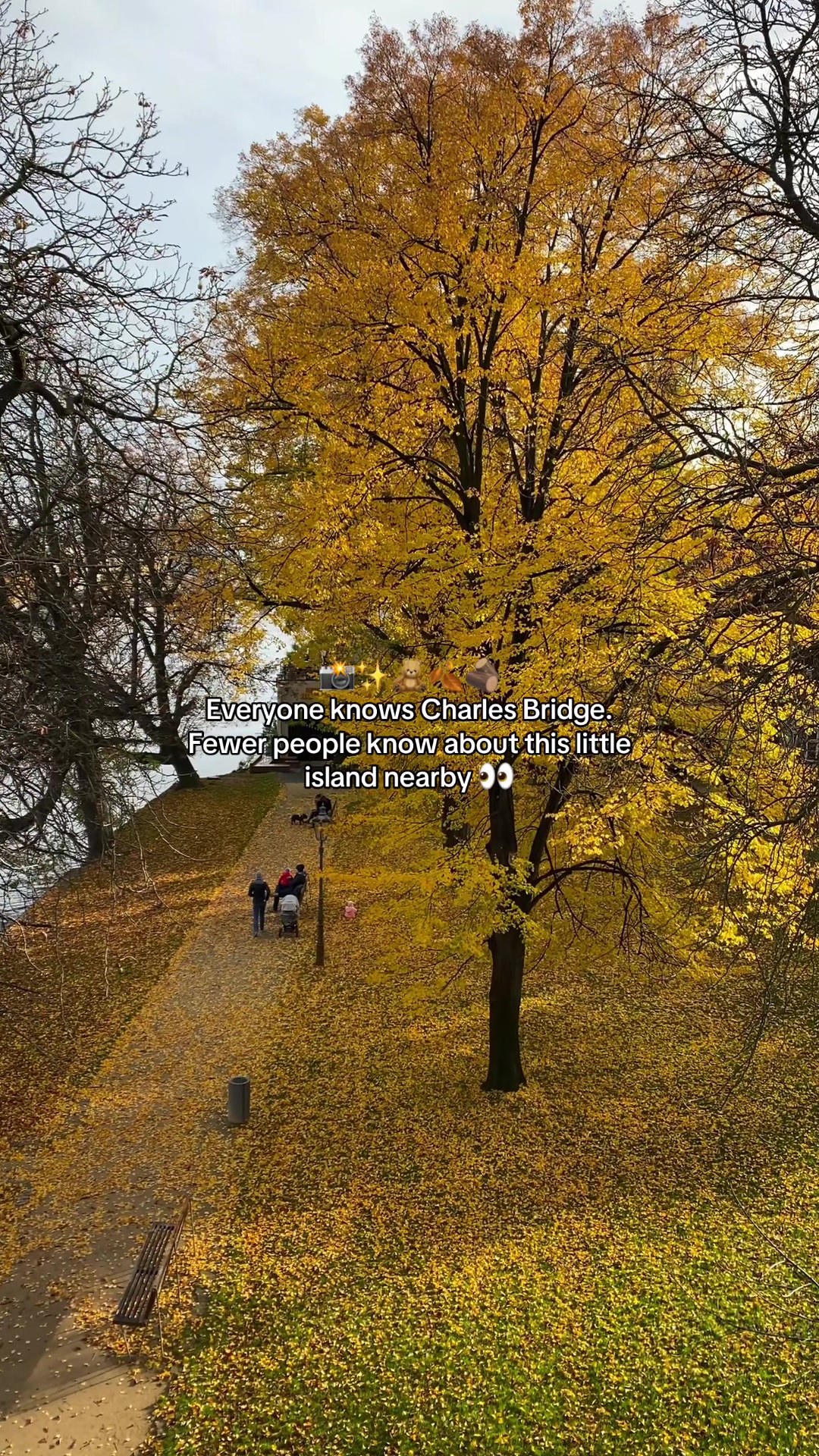 Prague Autumn Spots: Střelecký Island, Charles Bridge
