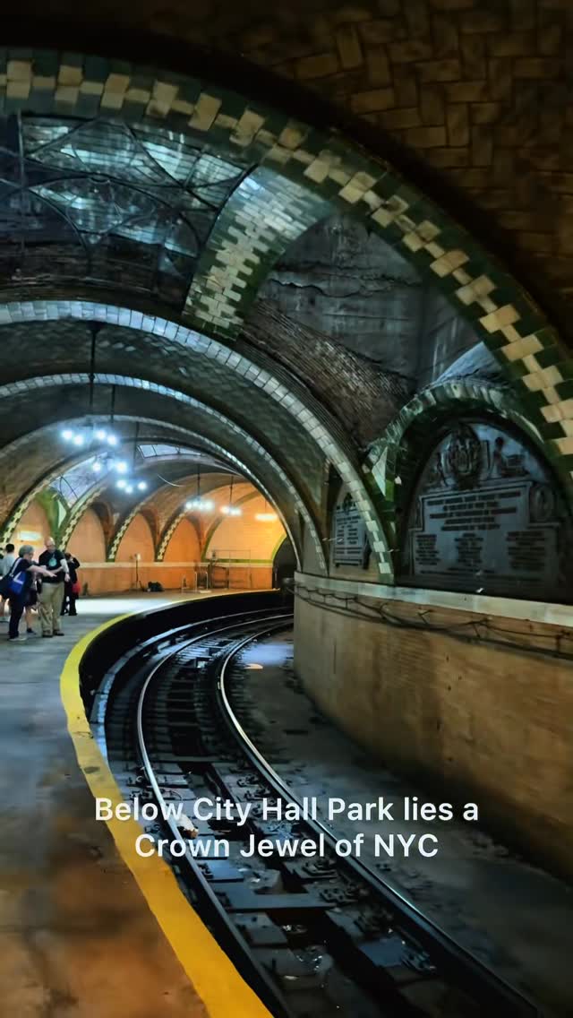Historic City Hall Park and Subway Station