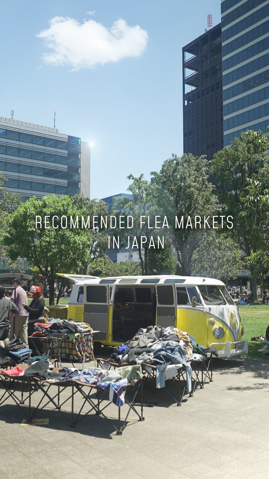Tokyo Flea Market and Nakano Central Park Event