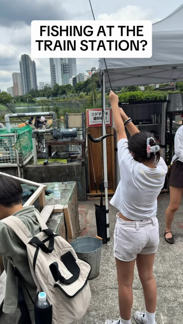 Tokyo's Unique Urban Fishing Experience