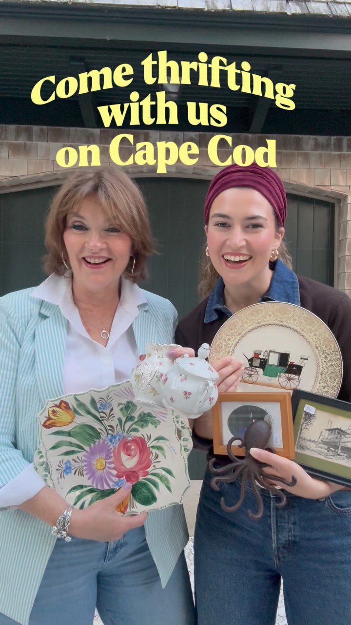 Cape Cod Thrift Shopping For Home Decor