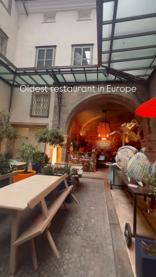 Europe's Oldest Restaurant Carved Into A Mountain