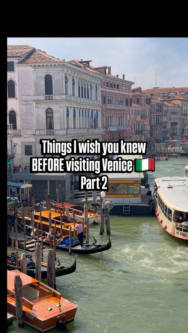 Venice Vaporetto Navigational Tips