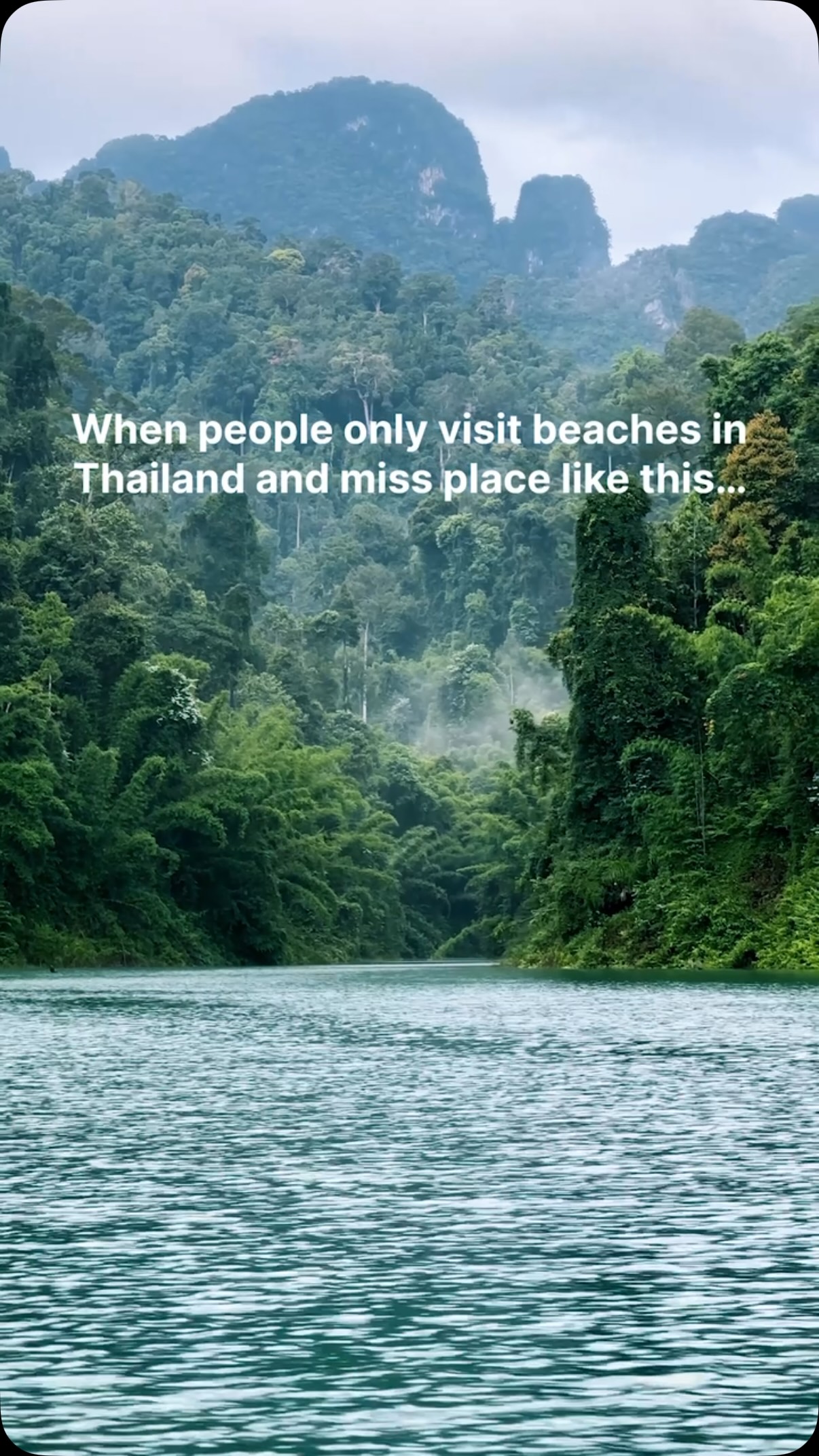 Thailand's Natural Wonders: Cheow Lan Lake