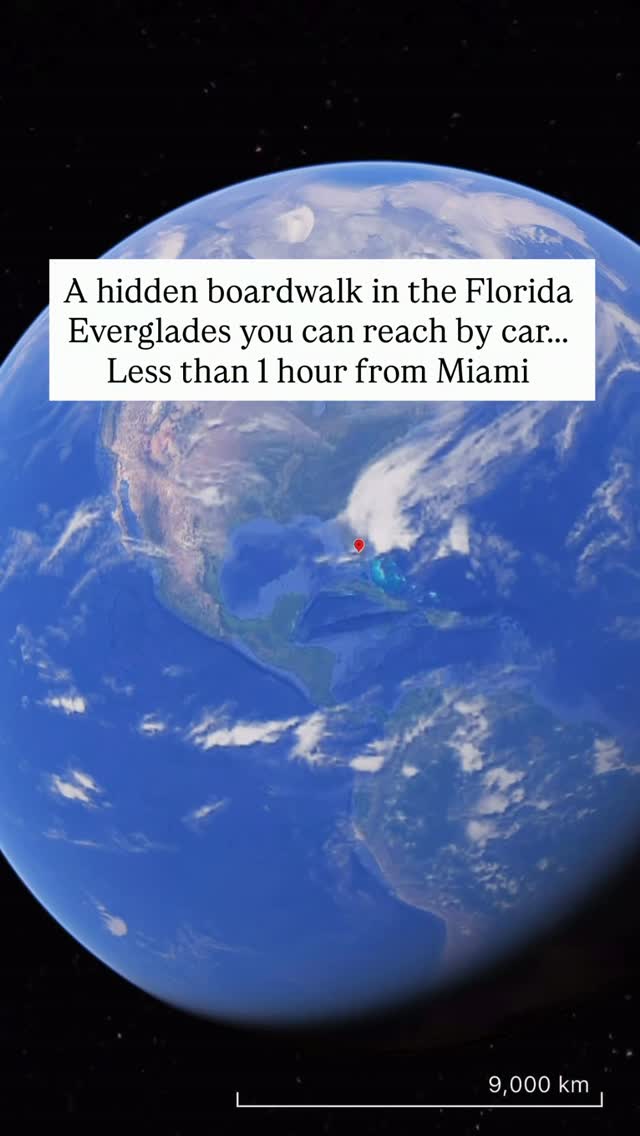 Everglades Elevated Boardwalk Offers Unique Marsh Views