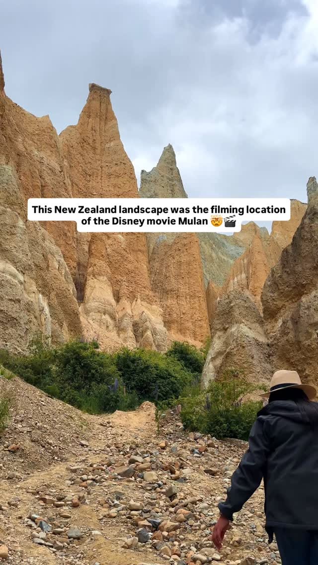 Omarama Clay Cliffs: Mulan Filming Location