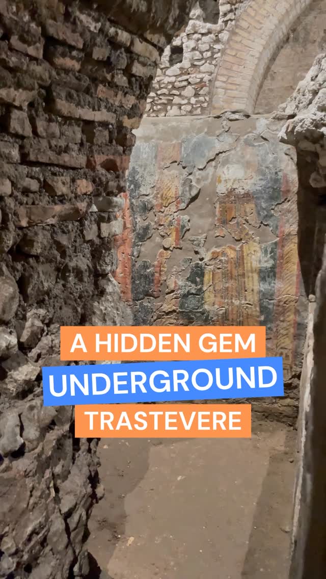 Hidden Trastevere Churches Including Underground Basilica