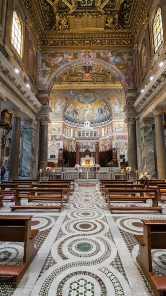 Rome's Ancient Basilica Boasts Timeless Mosaics