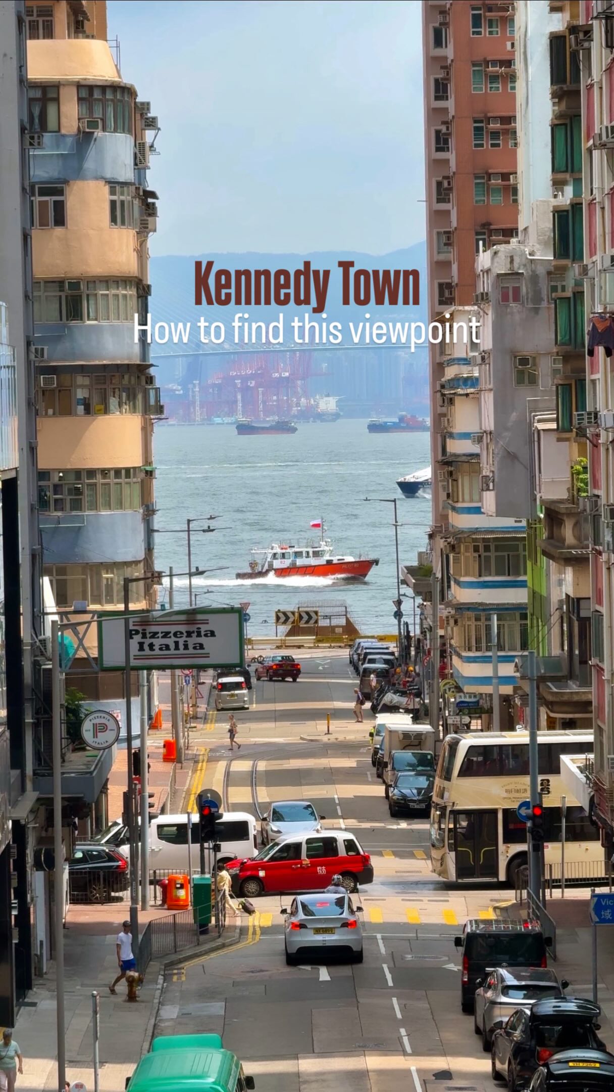 Kennedy Town's Iconic Street Viewpoint