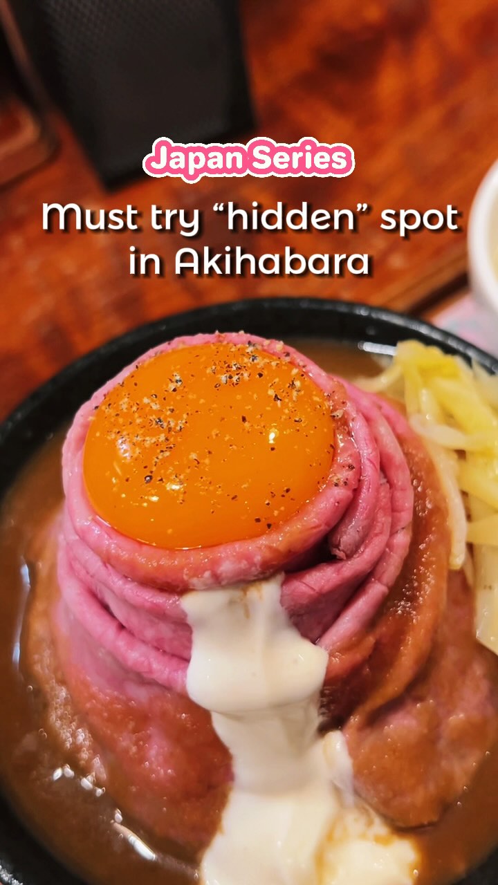 Akihabara's Roast Beef Ōno Serves Generous Portions