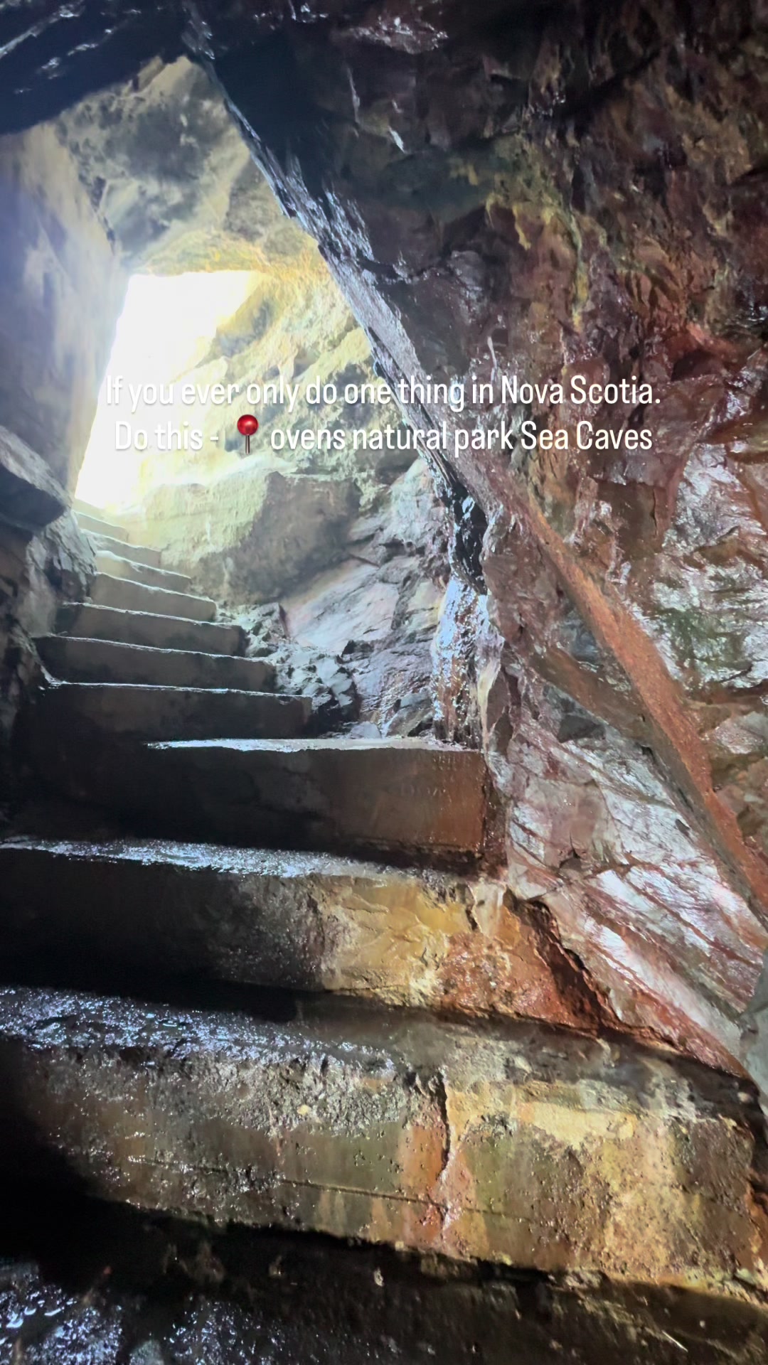 Ovens Natural Park's Sea Caves