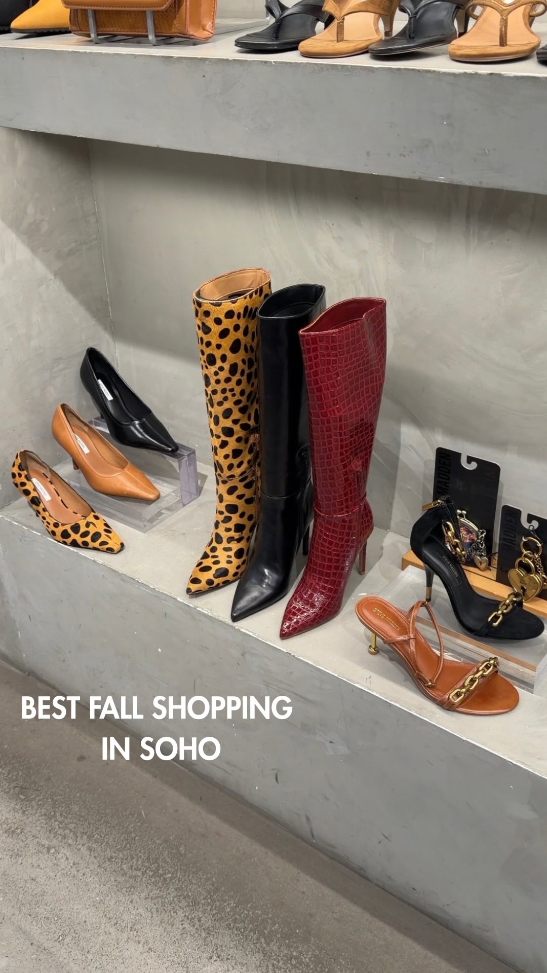 SoHo Shopping Guide for Fall Fashion