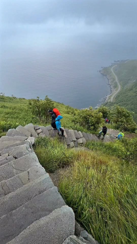 Reinebringen Hike Offers Views or Fog