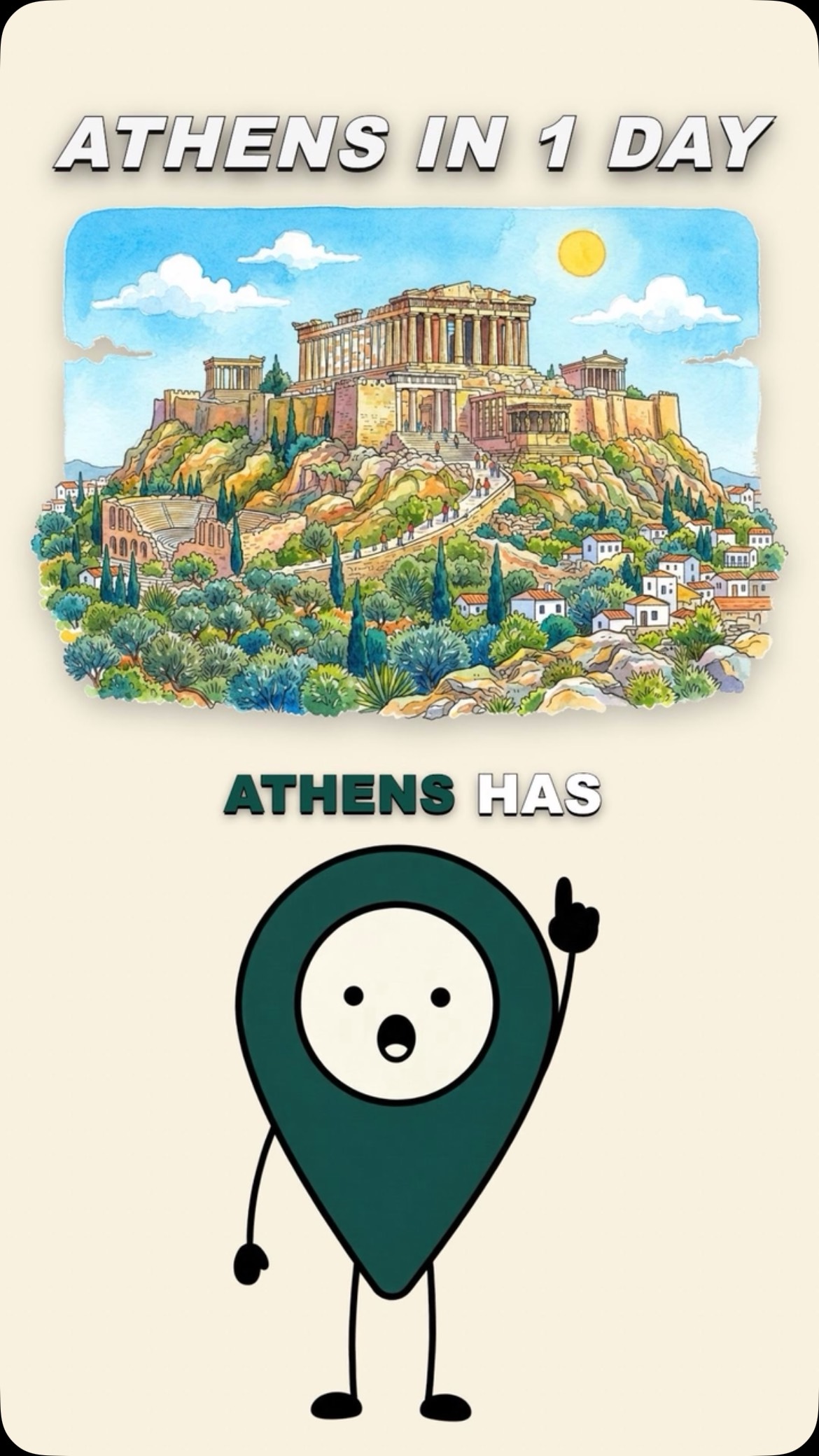 One Day In Athens: Acropolis To Lycabettus