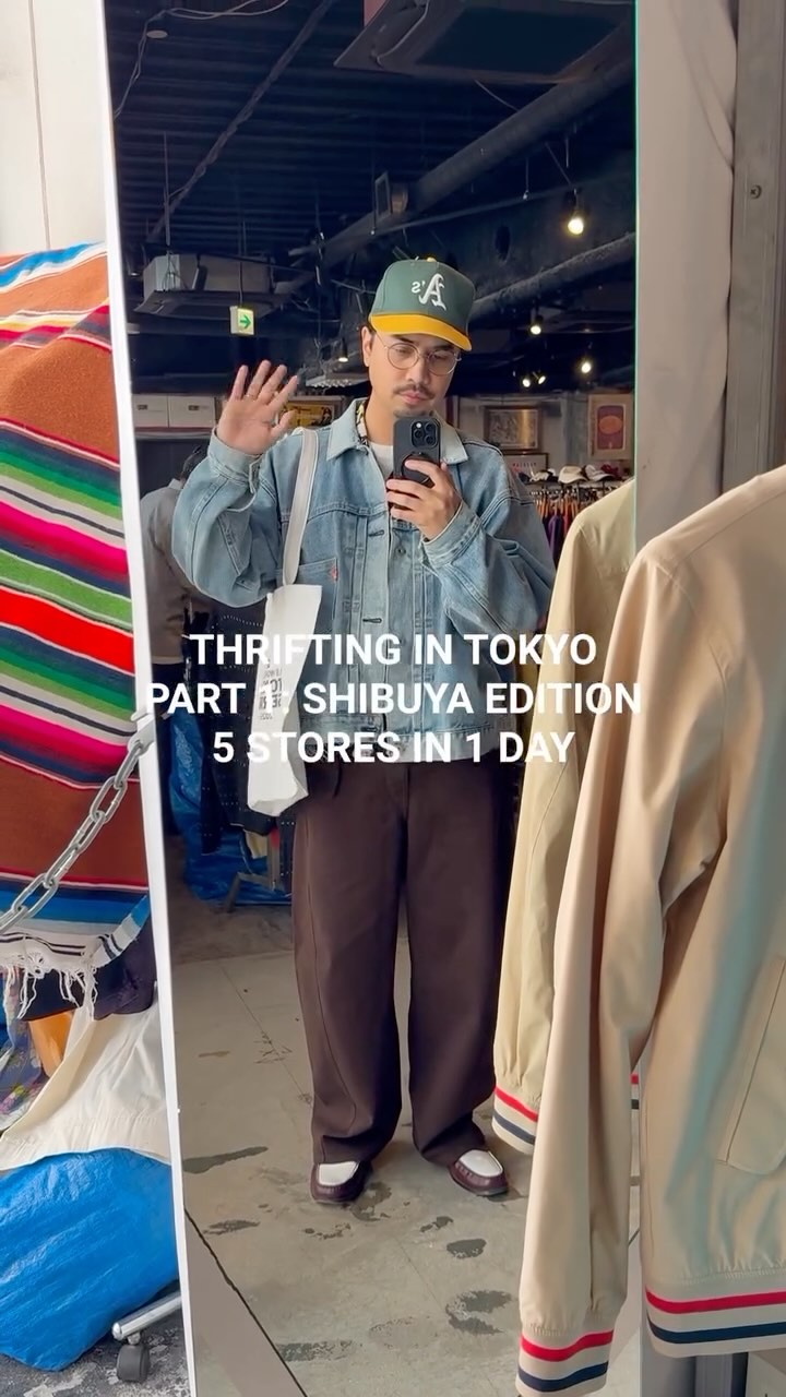 Thrift Stores In Shibuya And Harajuku