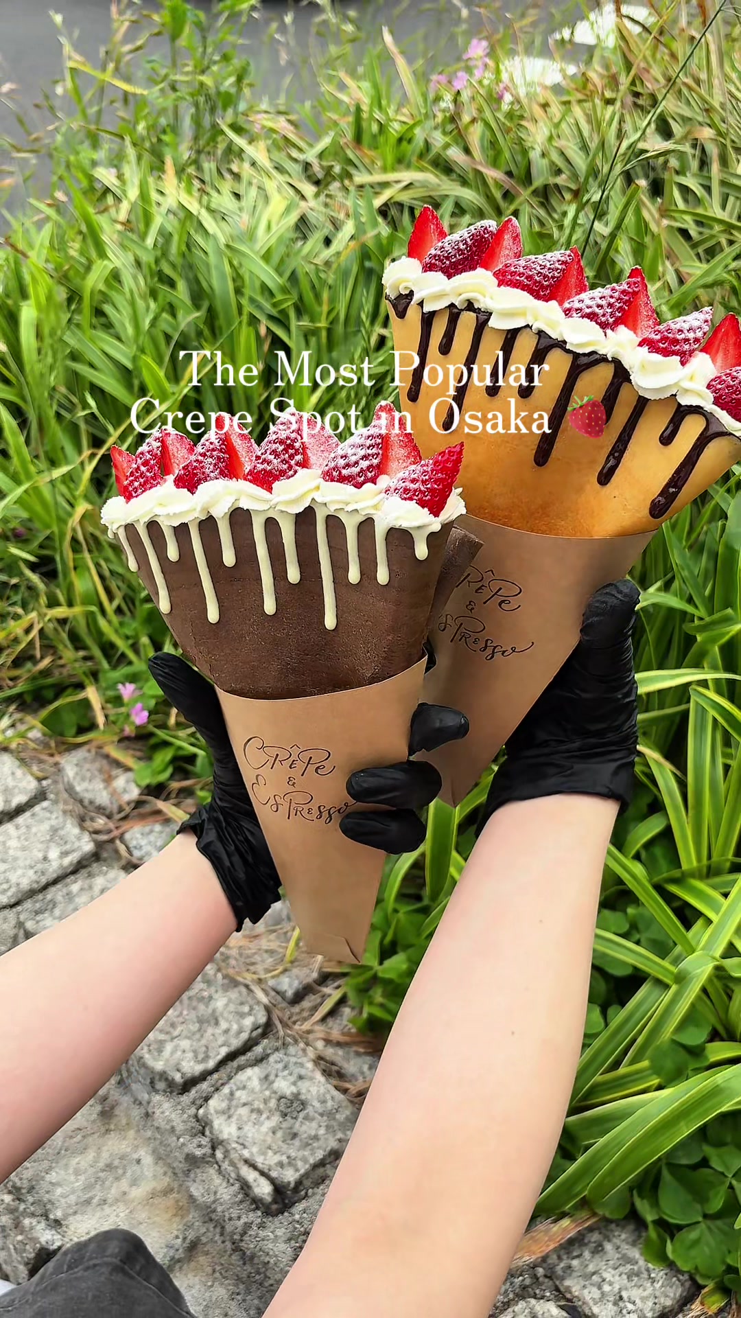 Crispy Crepes and Coffee Near Osaka Stations