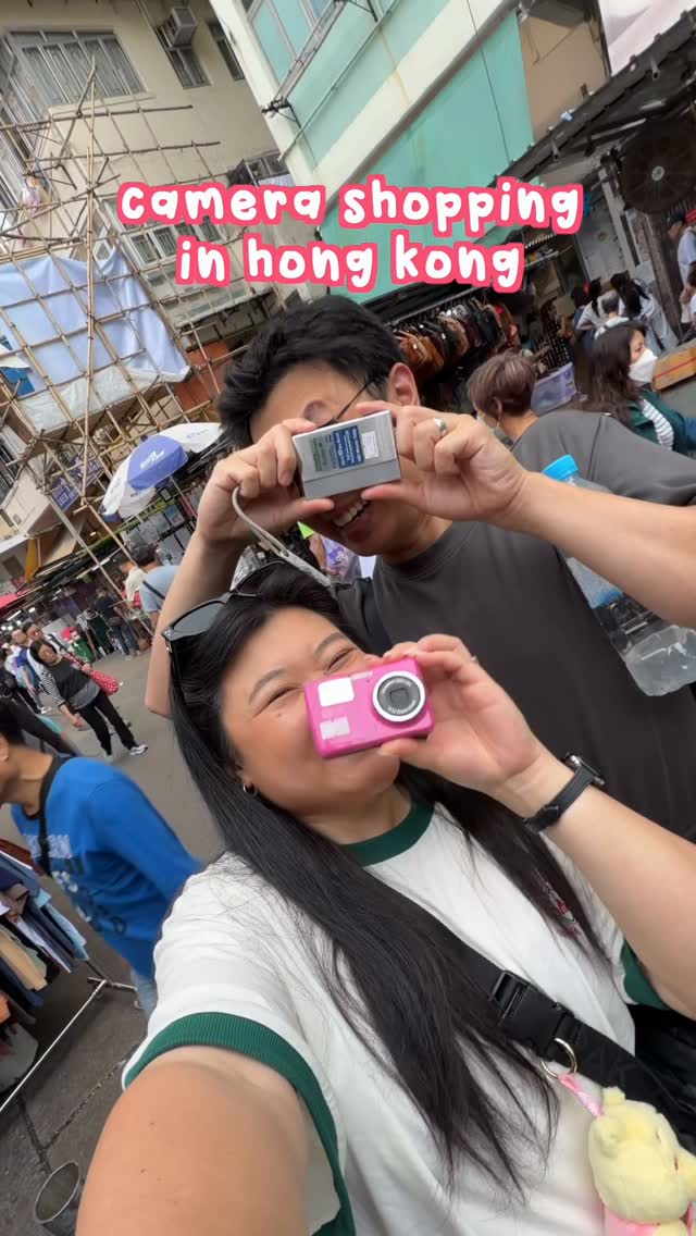 Hong Kong Camera Shopping at Apliu Street