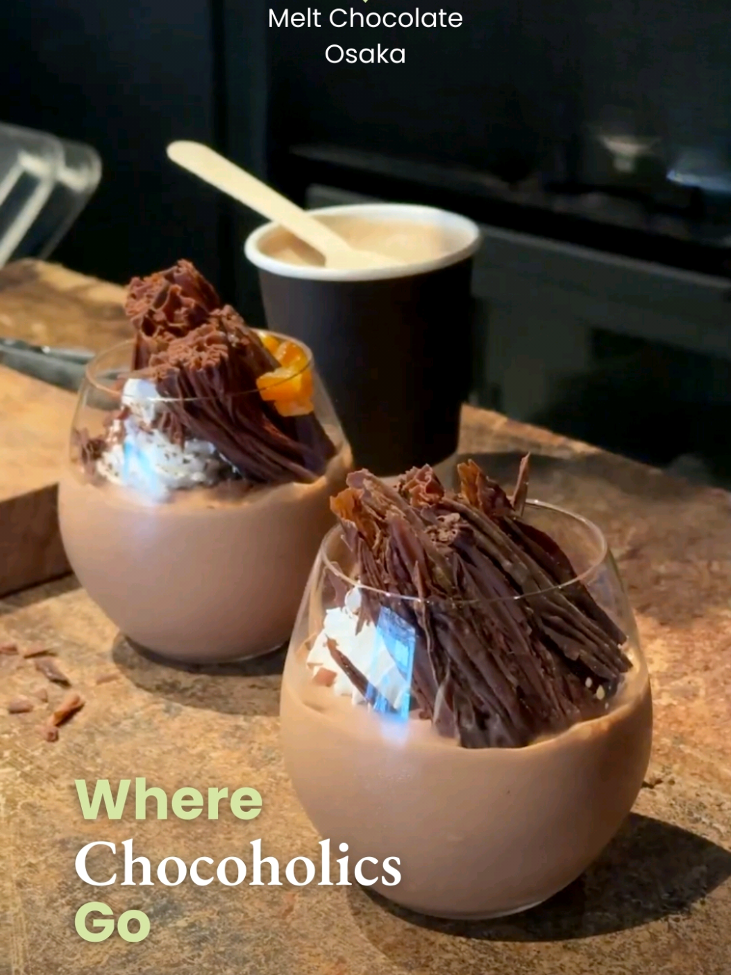 Melt Chocolate Osaka Serves Decadent Iced Chocolate