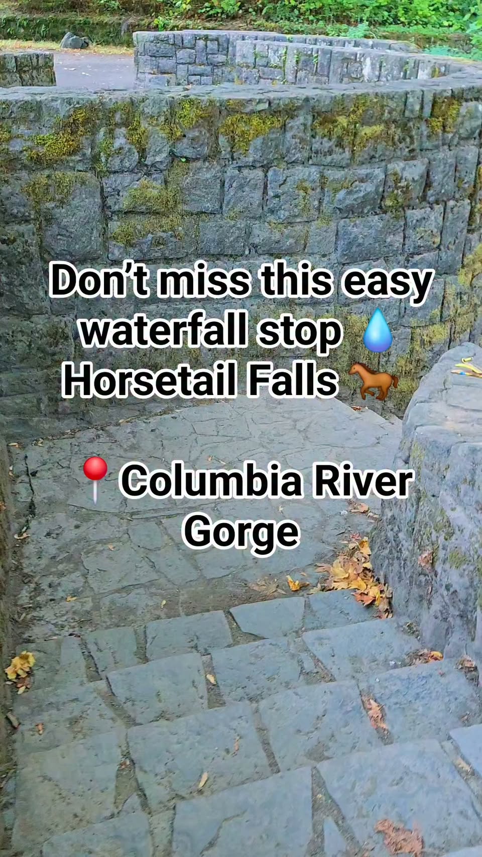 Oregon's Cascading Waterfalls in Columbia River Gorge