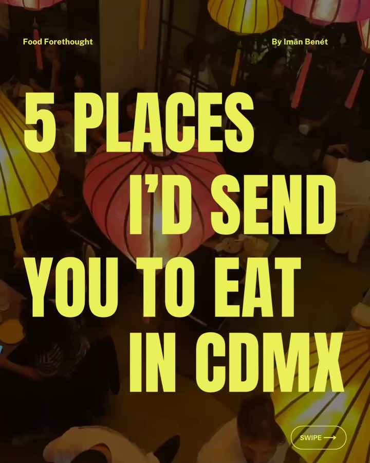 Mexico City's Best Authentic Eateries And Drink Spots