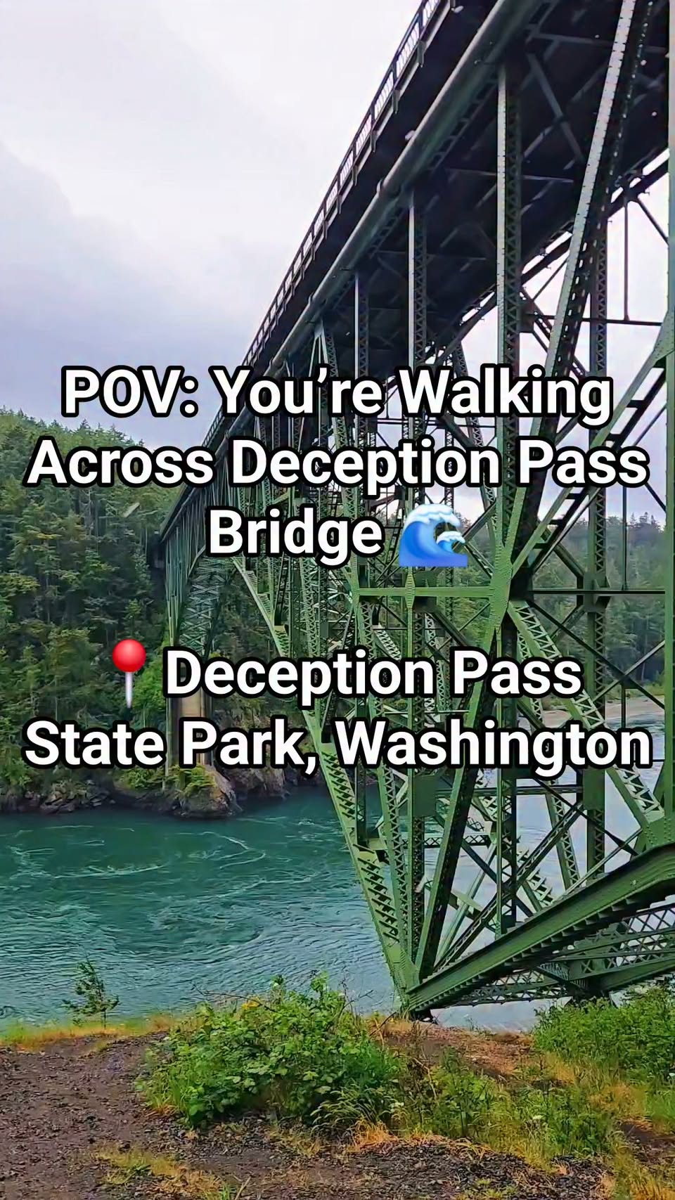 Deception Pass Bridge and State Park Views