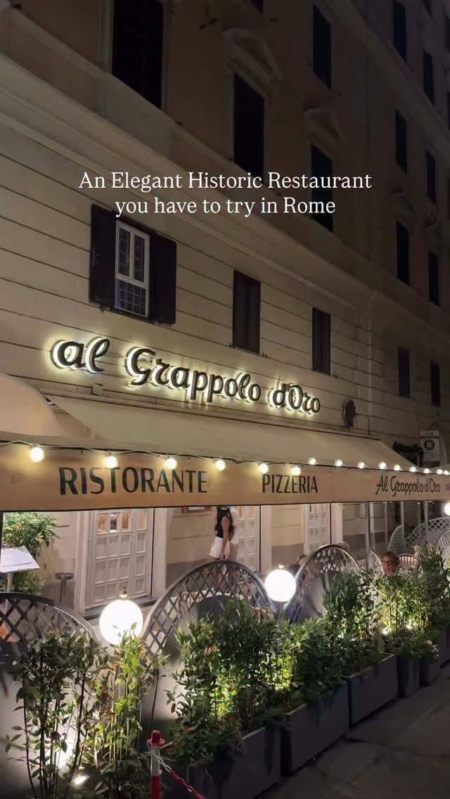Historic Roman Restaurant Serving Traditional Dishes