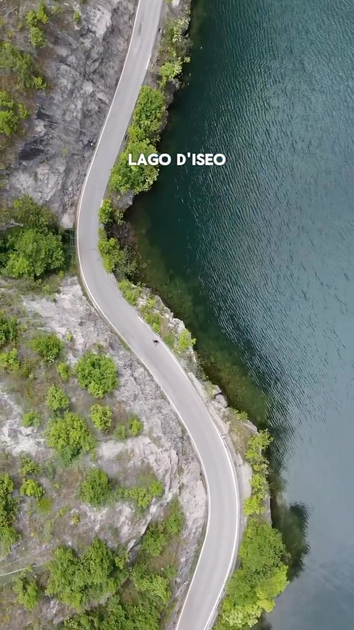 Scenic Lake Iseo Coastal Road and Orrido del Bogn