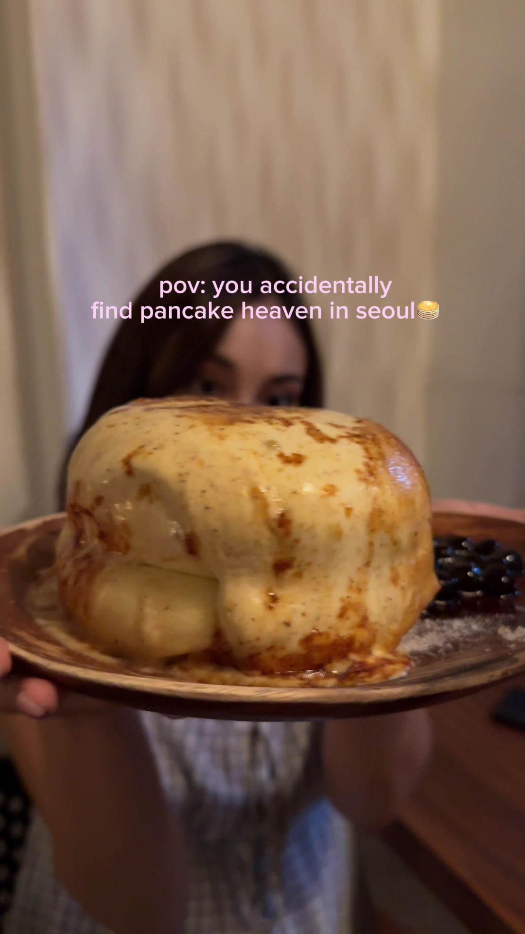 Soufflé Pancakes at Seoul Forest Cafe