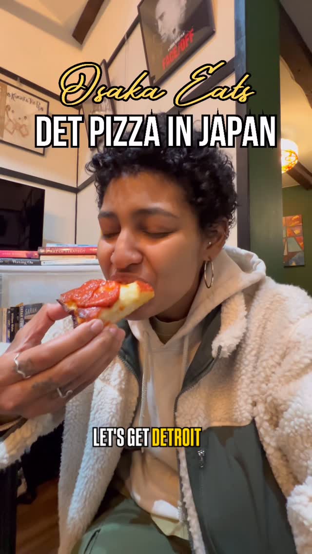 Detroit-Style Pizza Found in Osaka, Japan
