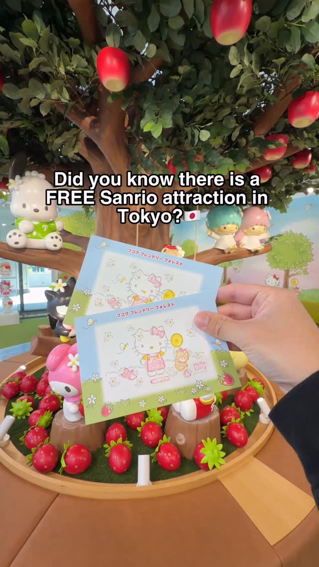 Sanrio Collaboration Attraction in Tokyo