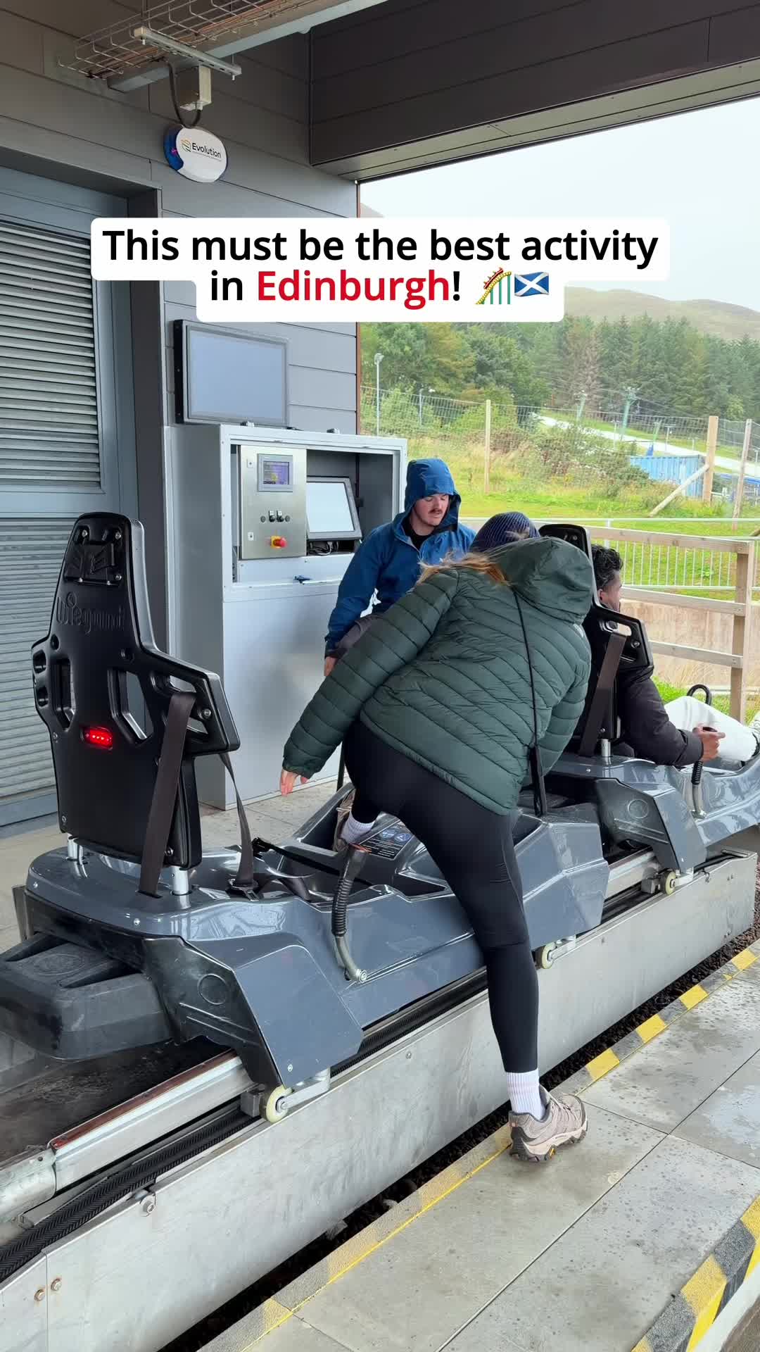 Alpine Coaster Thrills at Edinburgh Snowsports Centre