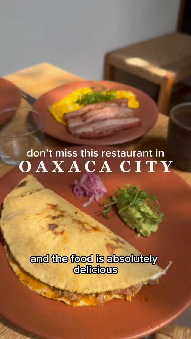 Oaxaca Restaurant Offers Garden Dining