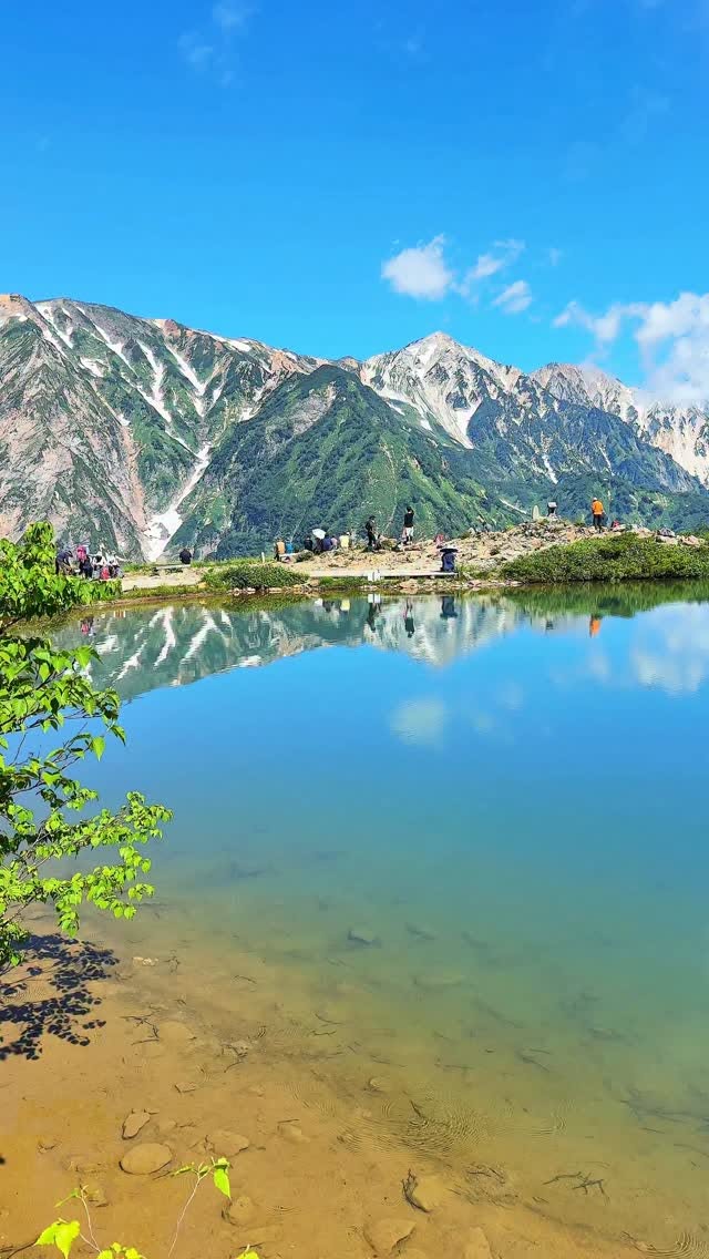 Happo Pond and Western Restaurant in Hakuba