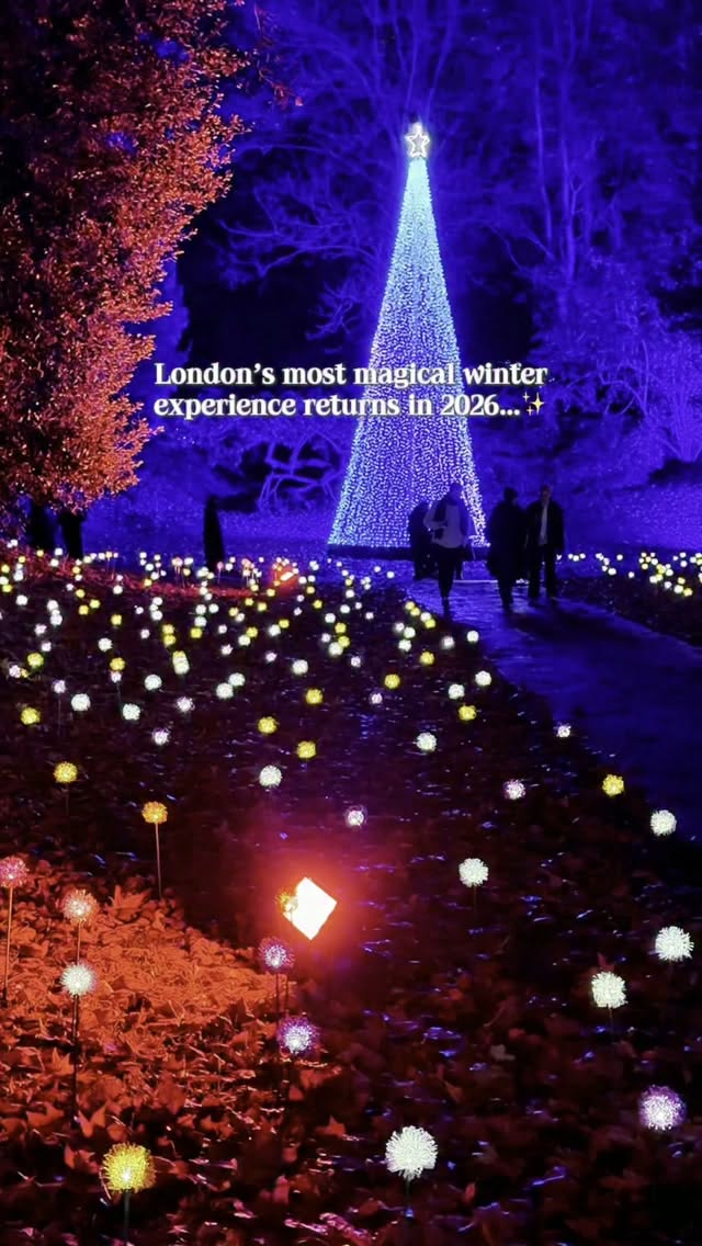 Chelsea Winter Village Light Trail and Shopping