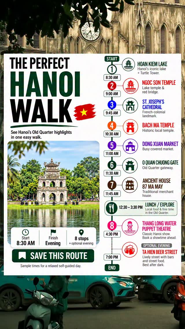 Hanoi's Old Quarter Walking Tour Highlights