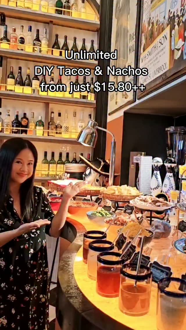 DIY Taco & Nacho Buffet With Frozen Margaritas