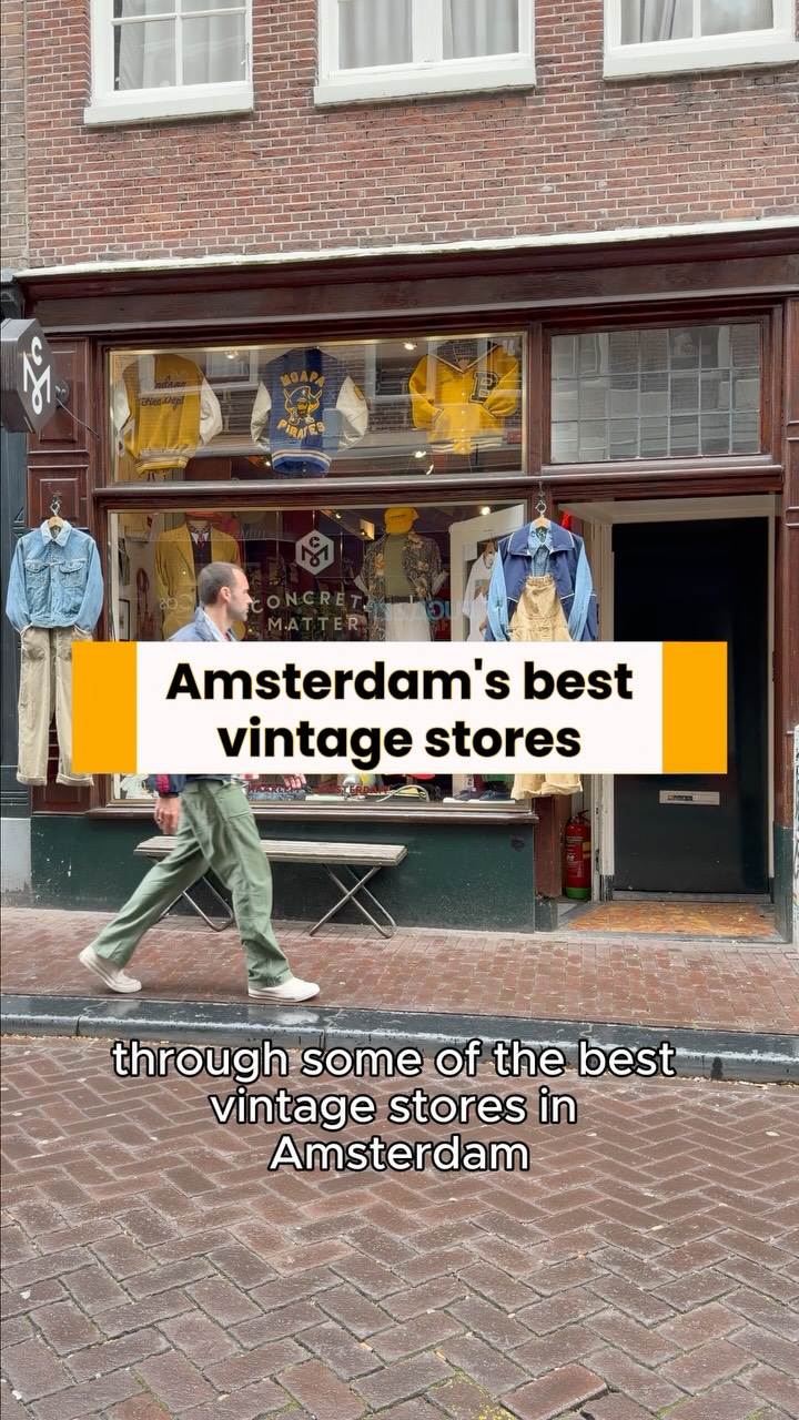 Amsterdam's Top Vintage Clothing and Antique Shops