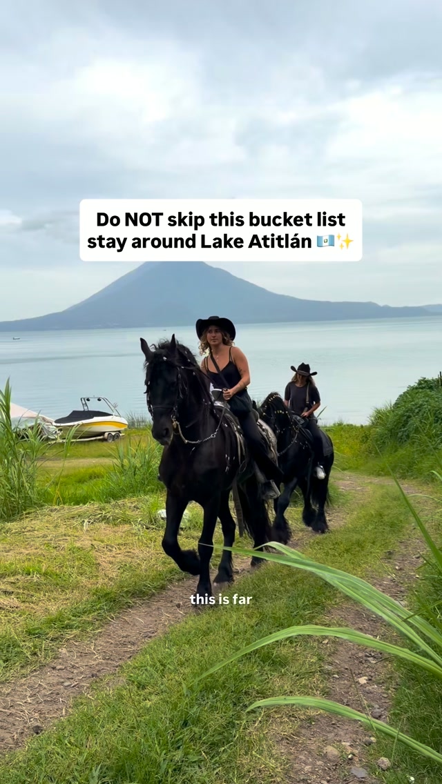 Lake Atitlán Horseback Riding And Lakeside Glamping
