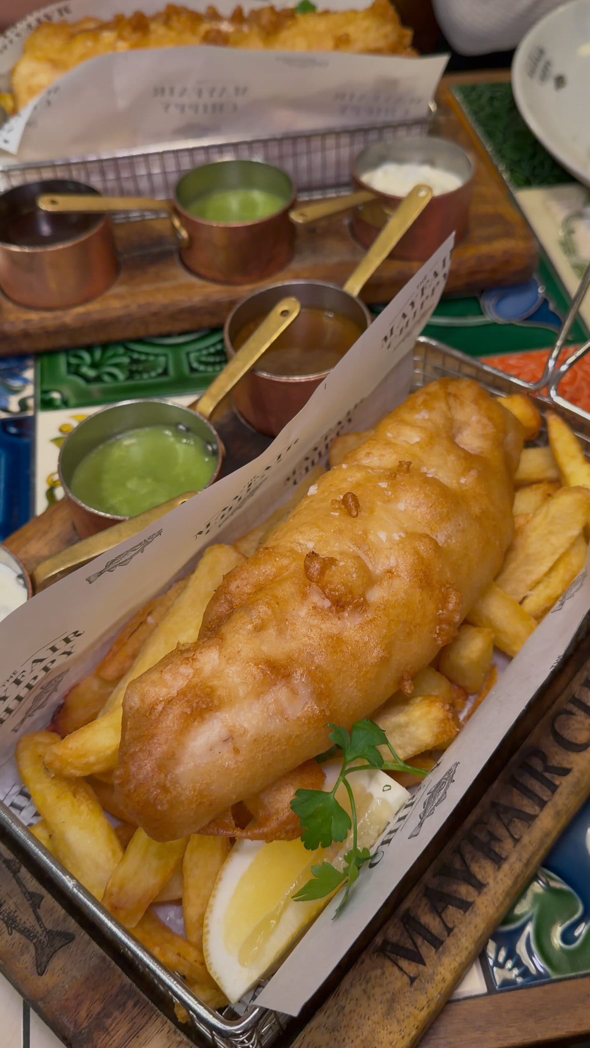 Mayfair Chippy Serves Upscale Fish and Chips