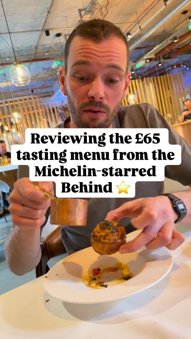 Behind Restaurant's Michelin-Starred Tasting Menu