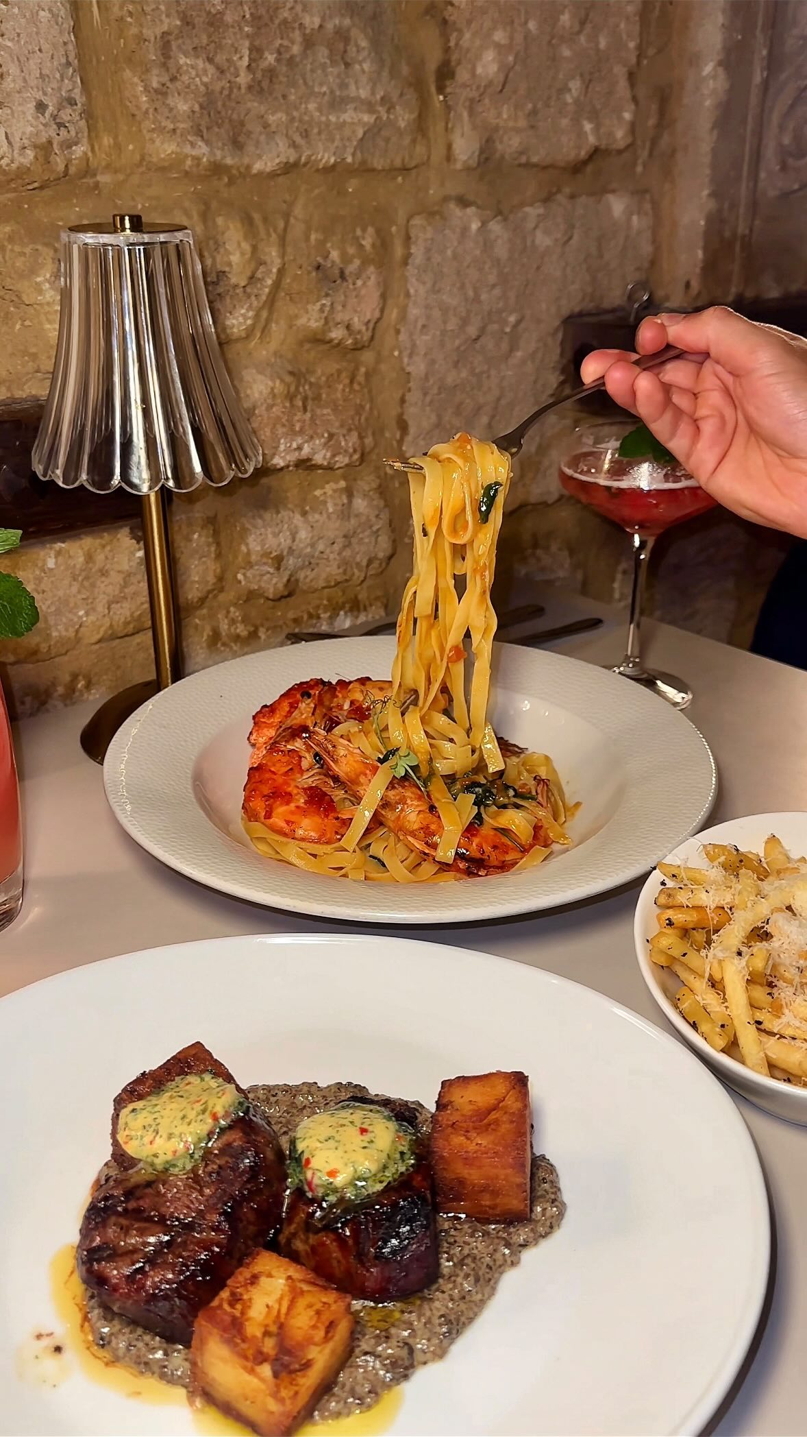 London's Underground Cave-Style Dining Experience
