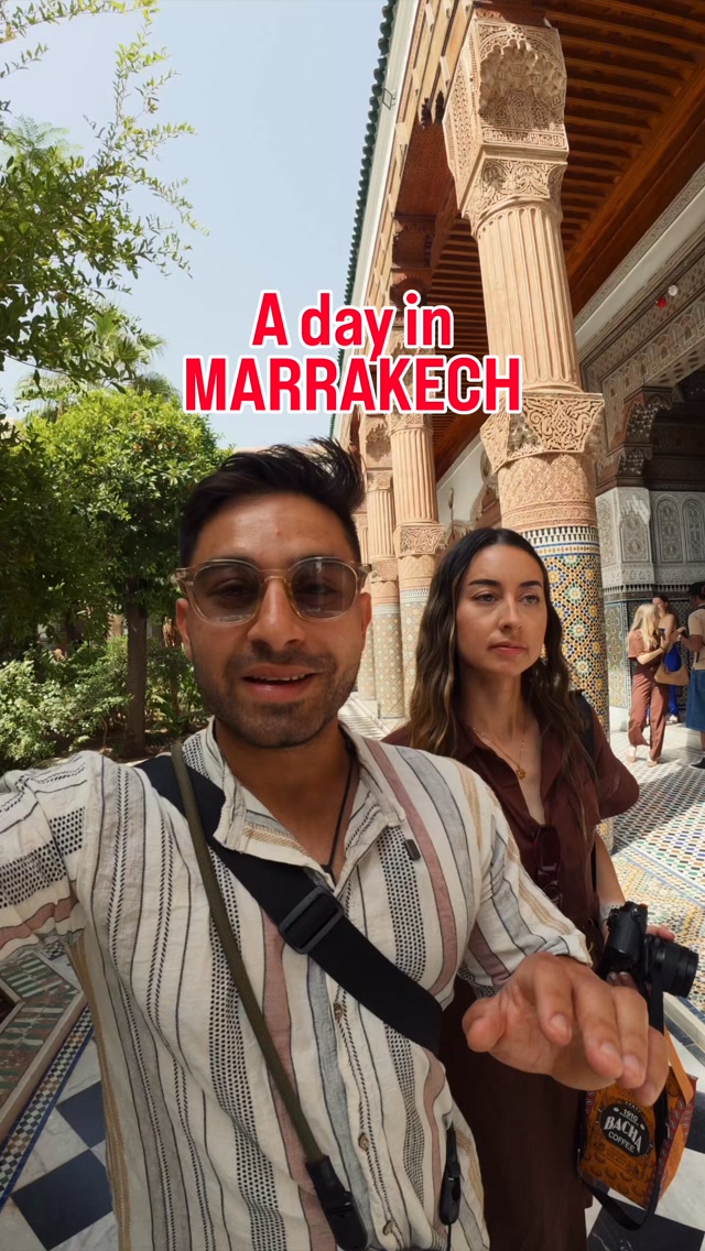 Marrakech Day Trip: Palace, Museums, Spa, and Coffee