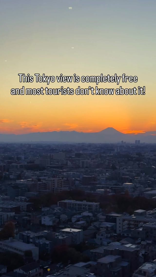 Free Tokyo Viewpoint Near Harry Potter Studio Tour